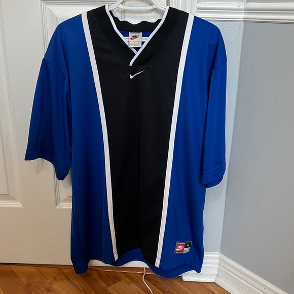 Vintage Nike Warmup Shirt Large - Picture 1 of 5